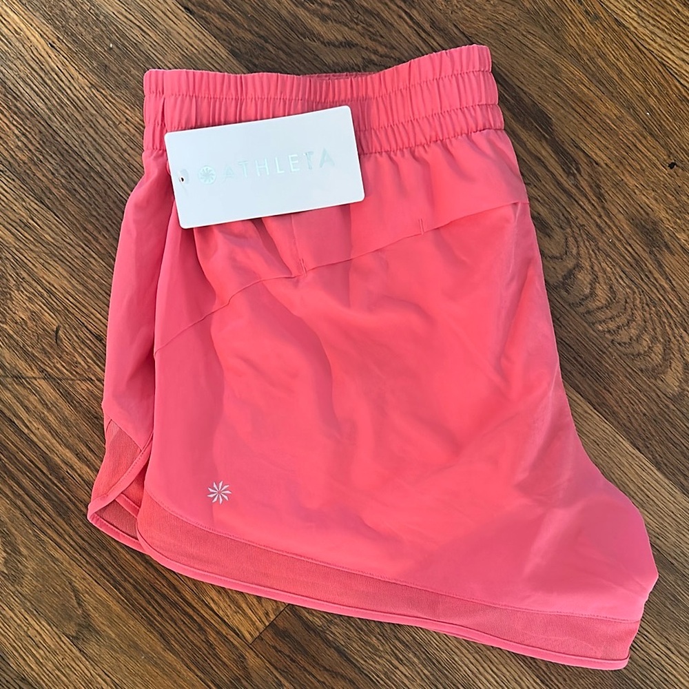 Athleta Vibrant Red Active Shorts